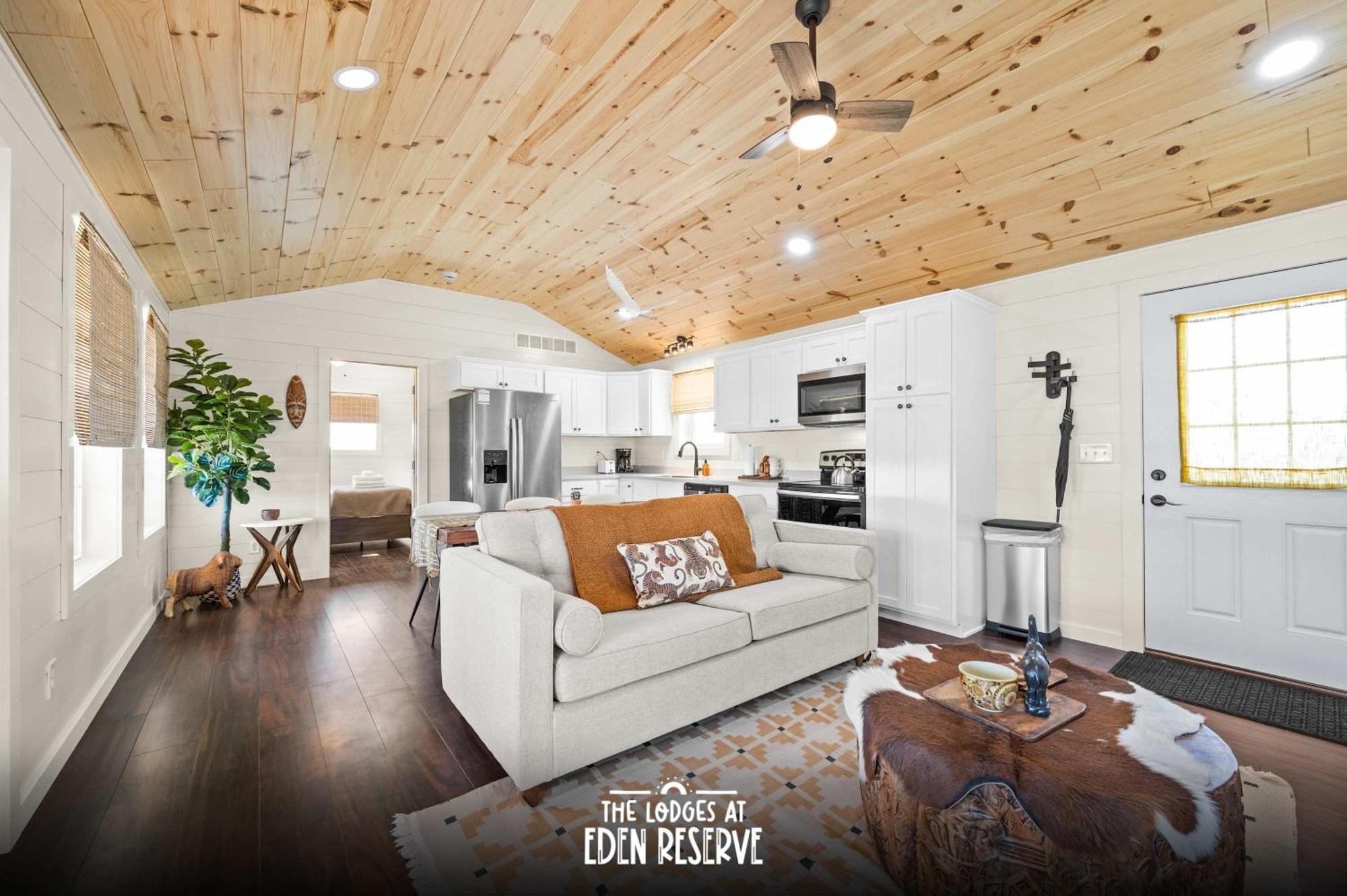 The Lodges At Eden Reserve - Cabins Near Ark วิลเลียมส์ทาวน์ ภายนอก รูปภาพ